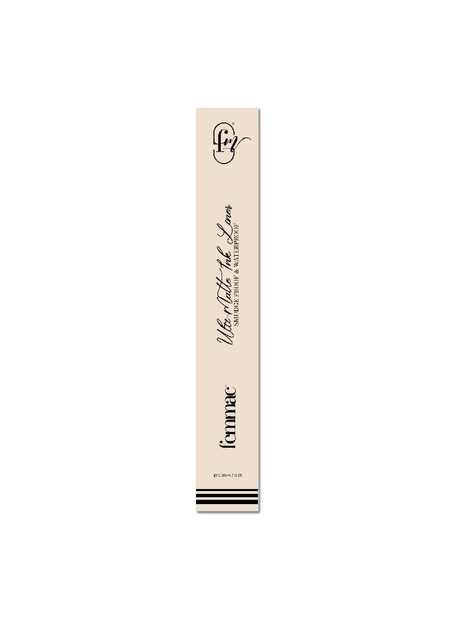 FEMMAC Ulti Matte Ink Liner – Smudge Proof & Waterproof Liquid Eyeliner | Intense Black Matte | Precision Tip | Long-Lasting Wear - Image 5